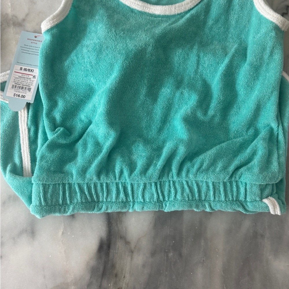 Terry Cloth Romper Spring Break - Picture 4 of 4